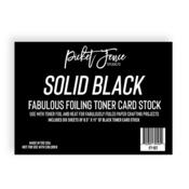 Solid Black Fabulous Foiling Toner Card Stock - Picket Fence Studios