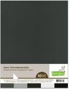 Gray Textured Canvas Cardstock Paper Pack - Lawn Fawn