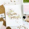 Holly Jolly Hot Foil And Die Set - Pinkfresh Studio