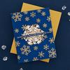 Glimmering Snowflakes Hot Foil Plate & Die Set - Spellbinders