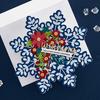 Snowflake Wishes Clear Stamp & Die Set - Spellbinders