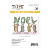 Noel Cling Rubber Stamp - Spellbinders