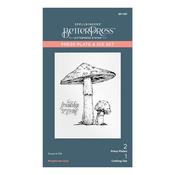 Mushroom Duo Press Plate & Die Set - BetterPress - Spellbinders