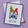 Gnome Drive Holiday Etched Dies - Spellbinders