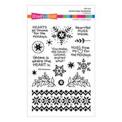 Gnome Hugs Sentiments Clear Stamp Set - Stampendous
