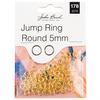 Gold - John Bead Jump Ring Round 5mm 178/Pkg