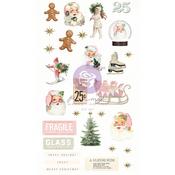 Magical Puffy Stickers - Christmas Market - Prima