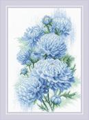 Delicate Chrysanthemums - RIOLIS Counted Cross Stitch Kit 8.25"X11.75"
