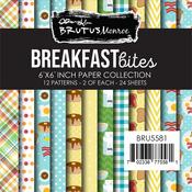 Breakfast Bites 6x6 Paper Pad - Brutus Monroe