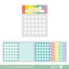 Puffy Squares Stencil - Waffle Flower Crafts