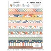 Heart & Home A5 Paper Stack - Cocoa Vanilla Studio