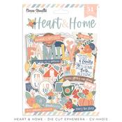 Heart & Home Die Cut Ephemera - Cocoa Vanilla Studio