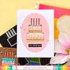 Stacking Cake Stencil - Waffle Flower Crafts