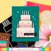 Stacking Cake Stencil - Waffle Flower Crafts