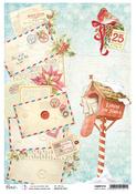 Santa's Inbox A4 Rice Paper - Ciao Bella