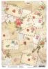Cheerful Correspondence A4 Rice Paper - Ciao Bella