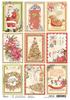 Holiday Greetings Cards A4 Rice Paper - Ciao Bella