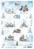 Dreaming Cottage A4 Rice Paper - Winter Journey - Ciao Bella