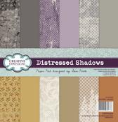 Distressed Shadows - Creative Expressions Paper Pad 8"X8" By Sam Poole