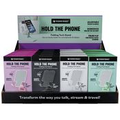 4 Assorted Colors - DM Modern Monkey Hold The Phone Folding Tech Stands 24/Pkg