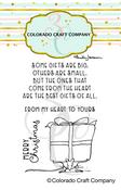 Big Gift Mini- By Anita Jeram - Colorado Craft Company Clear Stamps 2"X3"