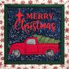 Red Truck - Quilt-Magic No Sew Wall Hanging Kit