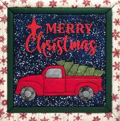 Red Truck - Quilt-Magic No Sew Wall Hanging Kit