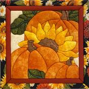 October Harvest - Quilt-Magic No Sew Wall Hanging Kit