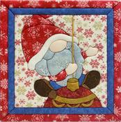 Christmas Gnome - Quilt-Magic No Sew Wall Hanging Kit