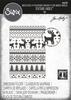 Holiday Knit Multi-Level Texture Fades Embossing Folder by Tim Holtz - Sizzix
