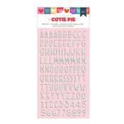 Cutie Pie Matte Puffy Alphabet - American Crafts - PRE ORDER