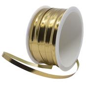 Gold - Morex Smooth Metallic Curling Ribbon .1875"X150'