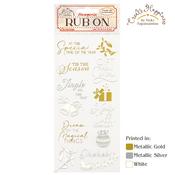 Bells Rub-ons - Create Happiness Christmas Plus - Stamperia