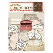 Letters Ephemera - Create Happiness Christmas Plus - Stamperia