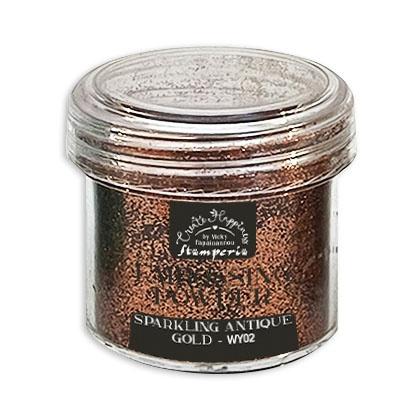 Stamperia Create Happiness Christmas Collection Embossing Powder - Sparkling Antique Gold [WY02]