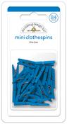 Blue Jean Mini Clothespins - Doodlebug