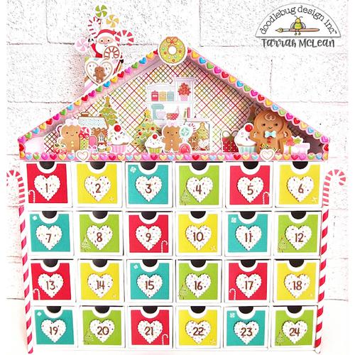 Doodlebug Design - Gingerbread Kisses Collection - Christmas