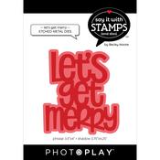 Let's Get Merry Large Phrase & Shadow Dies - Photoplay