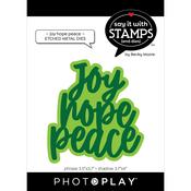 Joy Hope Peace Large Phrase & Shadow Dies - Photoplay