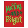 Merry and Bright A2 Inlay Coverplate Die - Photoplay