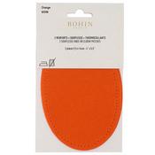 Orange - Bohin Iron On Elbow Patches 4"X5.5" 2/Pkg