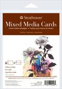 Mixed Media - Strathmore Cards & Envelopes 5"X6.875" 6/Pkg