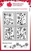 Winter Postage - Woodware Clear Stamps 4"X6"