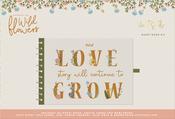 Amongst The Wildflowers - Violet Studio Guest Book Kit