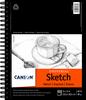 100 Sheets - Canson Artist Series Universal Sketch Pad 9"X12"
