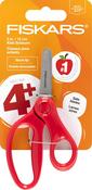 Red - Fiskars Kids Blunt-Tip Scissors 5"