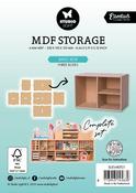Nr. 21, Basic Box Three Boxes - Studio Light MDF Storage Essentials