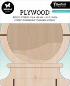 Nr. 01, Snowglobe - Studio Light Essentials Plywood