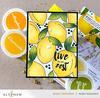 Zesty Life Simple Coloring Stencil (2 in 1) - Altenew