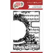 Holiday Charm Background Stamp - Photoplay